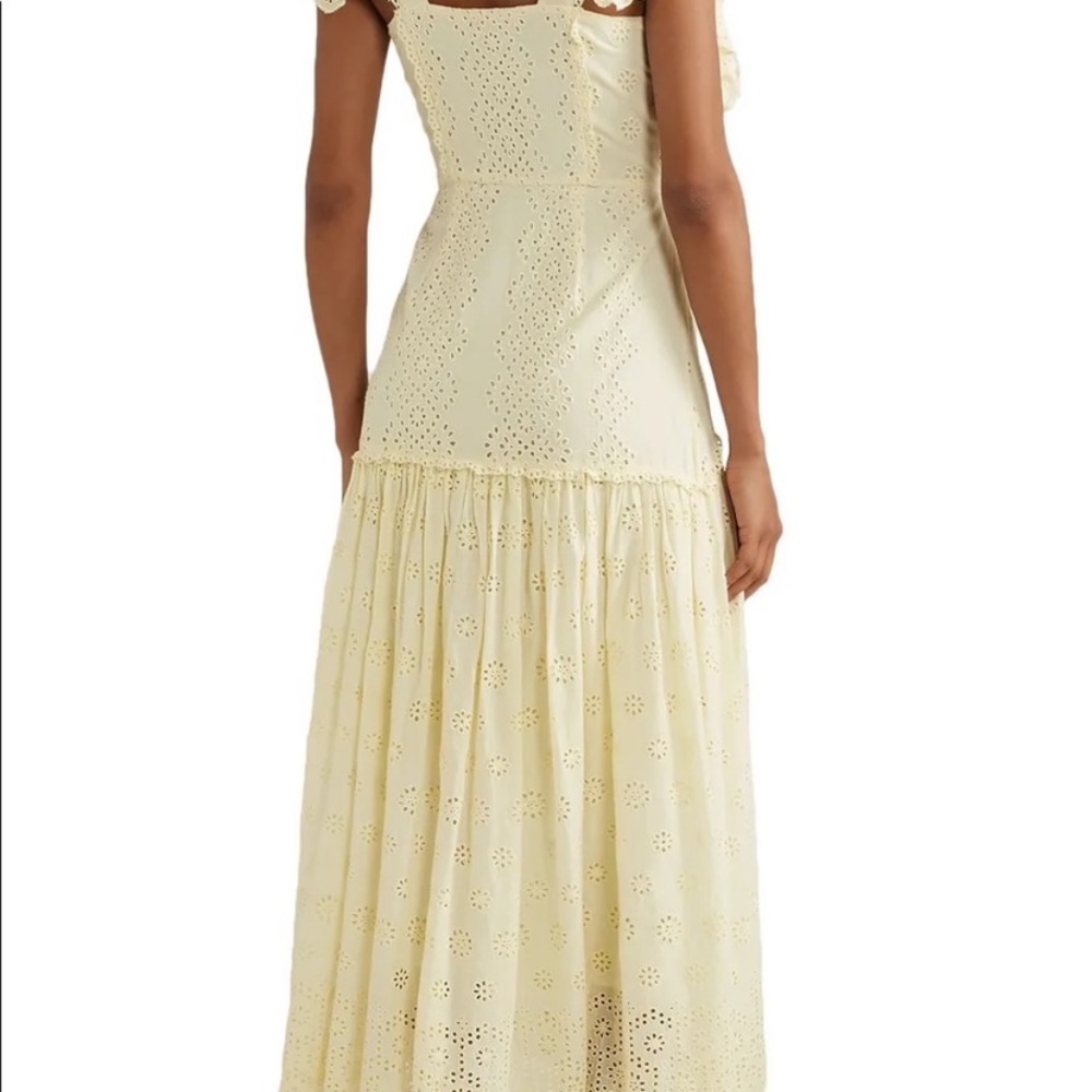 Love Shack Fancy-Cressida Eyelet Maxi Dress - Picture 5 of 9